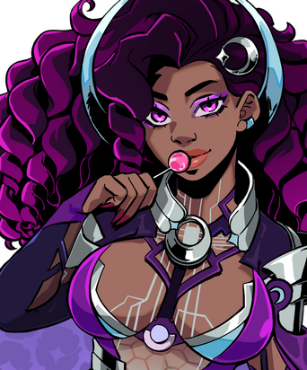 AmethystLady, "Wisteria Witch" mode PNGTuber by @SimplyWitches on X (Twitter) AmethystLady, "Wisteria Witch" mode PNGTuber by @SimplyWitches on X (Twitter)
