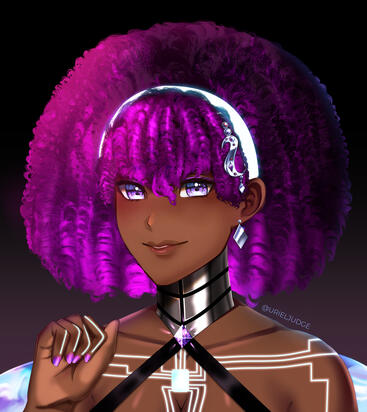 AmethystLady by @UrielJudge on Twitter AmethystLady by @UrielJudge on Twitter
